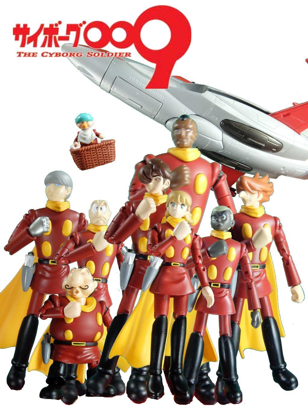 短期集中連載『『サイボーグ009』2002年製フィギュアで歴代アニメ版メンバーを再現する！』目次 | 市川大賀公式サイト